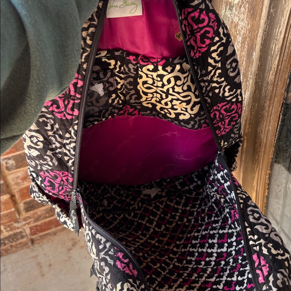 Vera Bradley Canterbury Magenta Campus Backpack - Picture 5 of 5